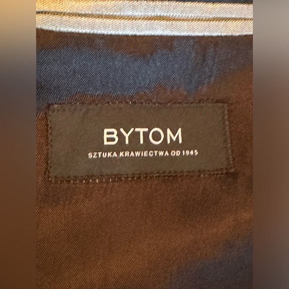 BYTOM men’s black blazer Euc 23” pit to pit - Picture 4 of 6